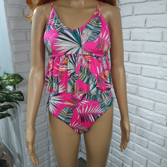 NWT La Vie en Rose 2 Piece Bikini Bathing Suit - Picture 1 of 16
